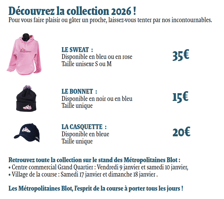 Boutique officielle des Métropolitaines - Sweat, casquette et bonnet