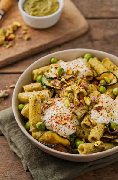 Recette  Pates Pesto Pistache